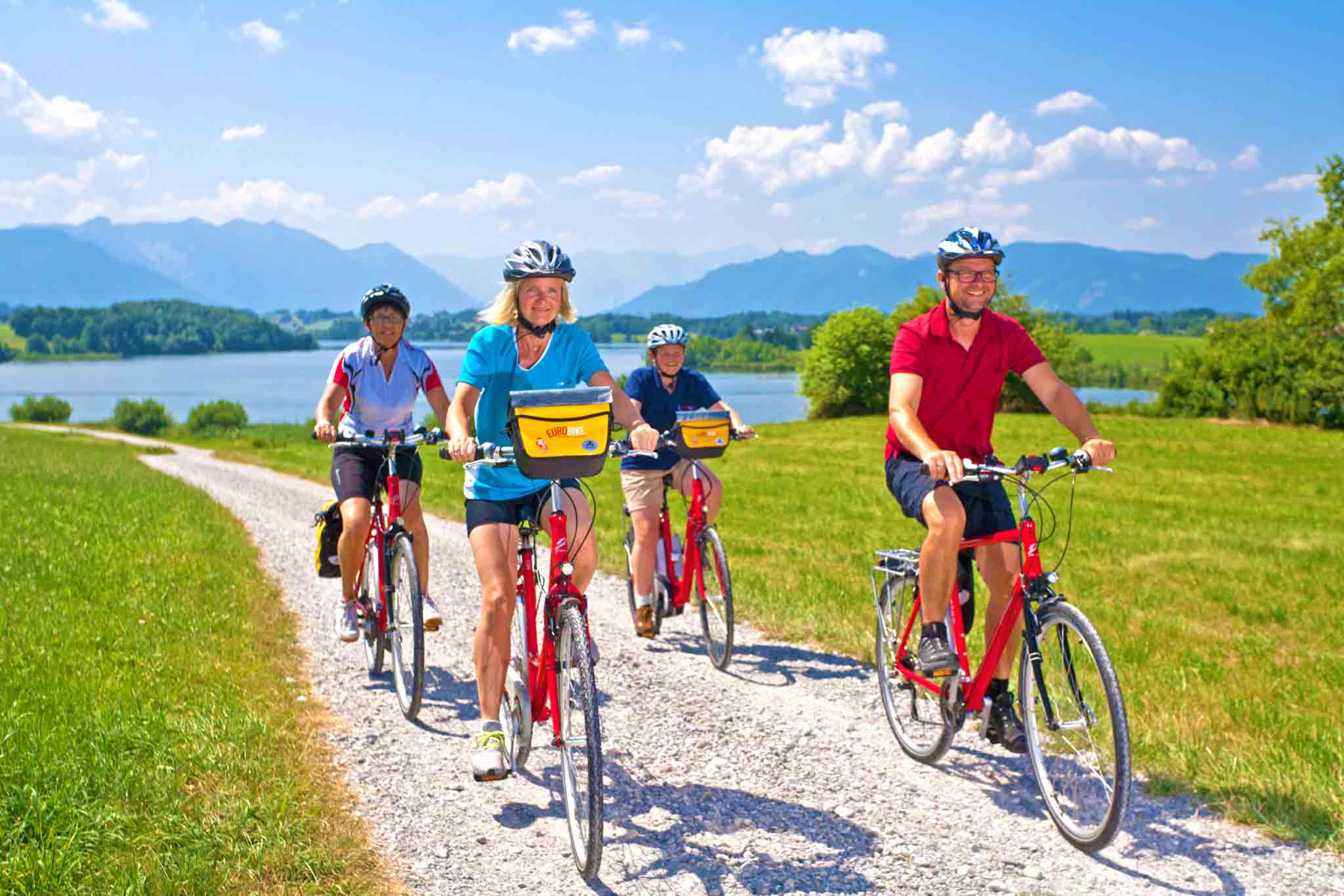 Eine märchenhafte Radreise von München über Meran zum Gardasee