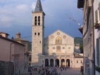 Die auch als Dom von Spoleto bekannte Kathedrale Santa Maria Assunta.