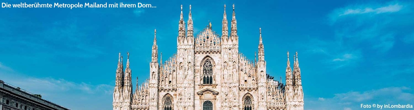 Der obere Teil des Doms in Mailand