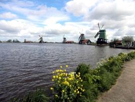 Die Windmühlen in Zaanse Schans