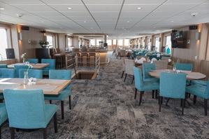 Salon auf der MS De Holland
