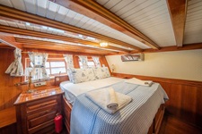 Doppelkabine mit Klimaanlage des Deluxeschiffes Admiral