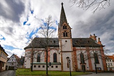 Die Pfarrkirche von Aschaffenburg
