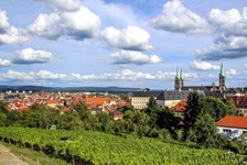 Blick über Bamberg