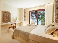 Blick in ein Doppelzimmer des Barefoot Hotels auf Mallorca