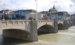 Brücke in Basel über den Rhein