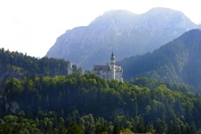 Das Schloss Neuschwanstein in Schwangau