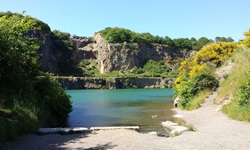 Blick zu einer Bucht auf der Insel Bornholm