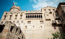Das eindrucksvolle Castello del Buonconsiglio in Triest.