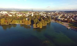 Blick auf Cham