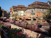 Blick auf das Hotel Place de l´Ancienne Poste in Colmar