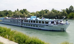 Außenansicht der MS De Willemstad.