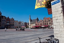 Der Marktplatz von Dendermonde.