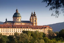 Das bekannte Benediktiner-Stift von Melk in der Wachau.