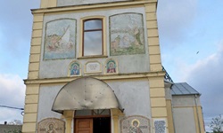 Das Kloster Sfantu mit schönen Malereien im Donaudelta