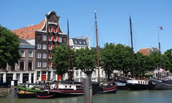 Das Lagerhaus im niederländischen Hafenstädtchen Dordrecht.