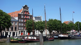 Das Lagerhaus im niederländischen Hafenstädtchen Dordrecht.