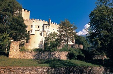 Blick auf das Schloss Bruck in Lienz