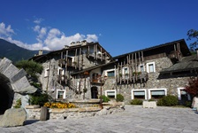 Das schmucke Hotel La Brace im Valtellina.