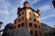 Das Château des Vidomnes in Sierre.