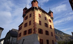 Das Château des Vidomnes in Sierre.