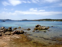 Das Meer an der Ostküste Sardiniens.