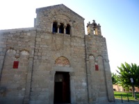 Die Basilica San Simplicio in Olbia.