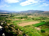 Wunderschöner Panoramablick über die Gallura.