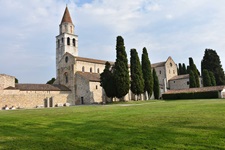 Die Basilika von Aquileia.