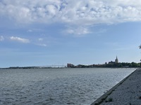 Blick auf die Ostsee bei der Radreise am Ostseeküstenradweg von Lübeck nach Stralsund