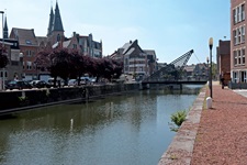 Stadtansicht von Dendermonde.