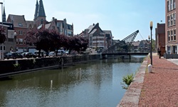Stadtansicht von Dendermonde.