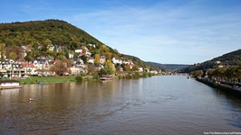 Der Neckar bei Heidelberg.