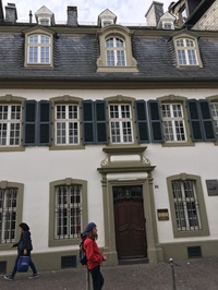 Blick auf das Karl-Marx-Haus in Trier