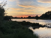 Abendstimmung an der Loire