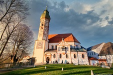 Die Klosteranlage von Andechs.