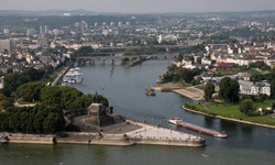 Koblenz mit seinem Dreiländerck