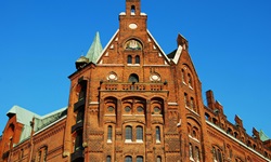 Detailbild des Kontorhauses in Hambug