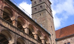 Detailansicht der Burg Plassenburg in Kulmbach