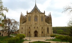 Blick auf den St. Barbara Tempel von Kutna Hora