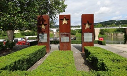 Die Statue des Schengener Abkommens am Moselufer erinnert daran, dass in weiten Teilen Europas 1995 die Grenzkontrollen abgeschafft wurden.
