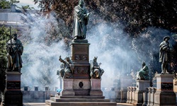Das Luther-Denkmal in Worms.