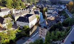 Luftbild von Luxemburg