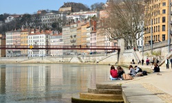 Promenade der Altstadt von Lyon