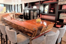 Die Bar der MS Magnifique III.