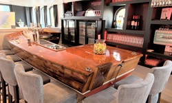 Die Bar der MS Magnifique III.