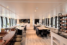 Im Restaurant der MS Magnifique III.