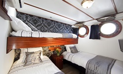Drei-Bett-Kabine an Bord der MS Magnifique I.