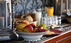 Frühstücksbuffet im Restaurant der MS Magnifique.