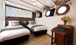 Premium-2-Bett-Kabine auf der MS Magnifique I.